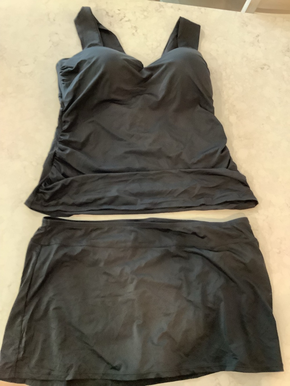 Jantzen Black Two Piece Swimsuit